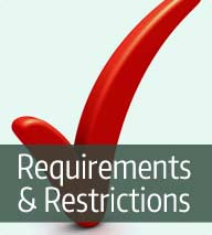 Requirements & Restrictions
